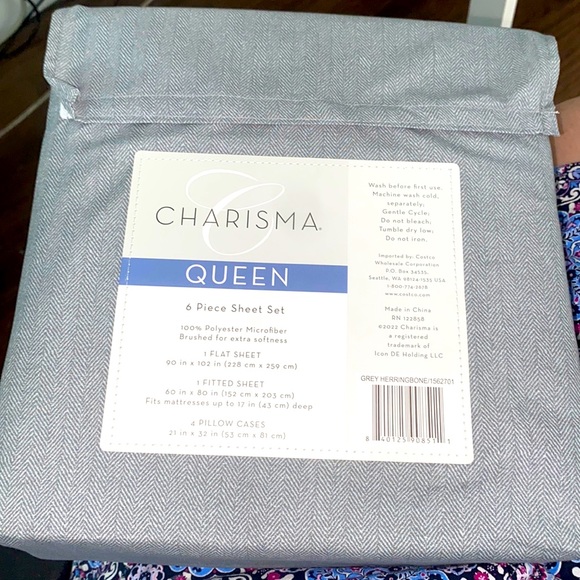 Charisma Bedding New Grey Herringbone Sheets Poshmark